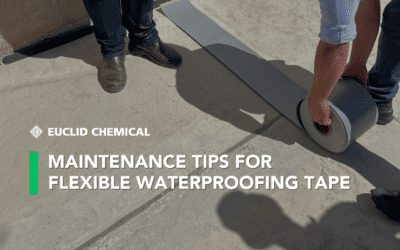 Maintenance Tips for Flexible Waterproofing Tape