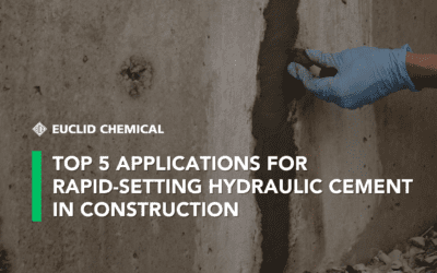 Top 5 Applications for Rapid-Setting Hydraulic Cement in Construction